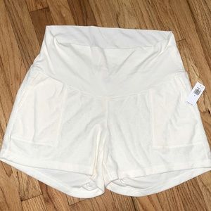 Maternity Terry Shorts- Size M